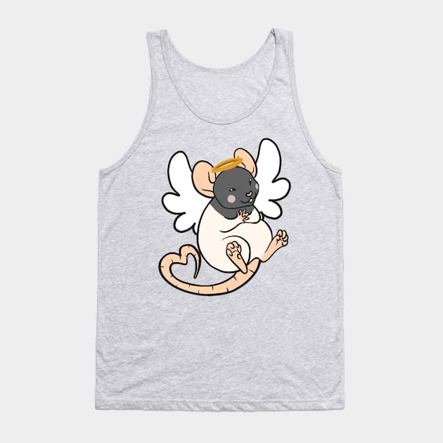 Angel Rat Hooded Tank Top by Ratfrens